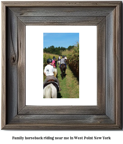 family horseback riding near me in West Point, New York